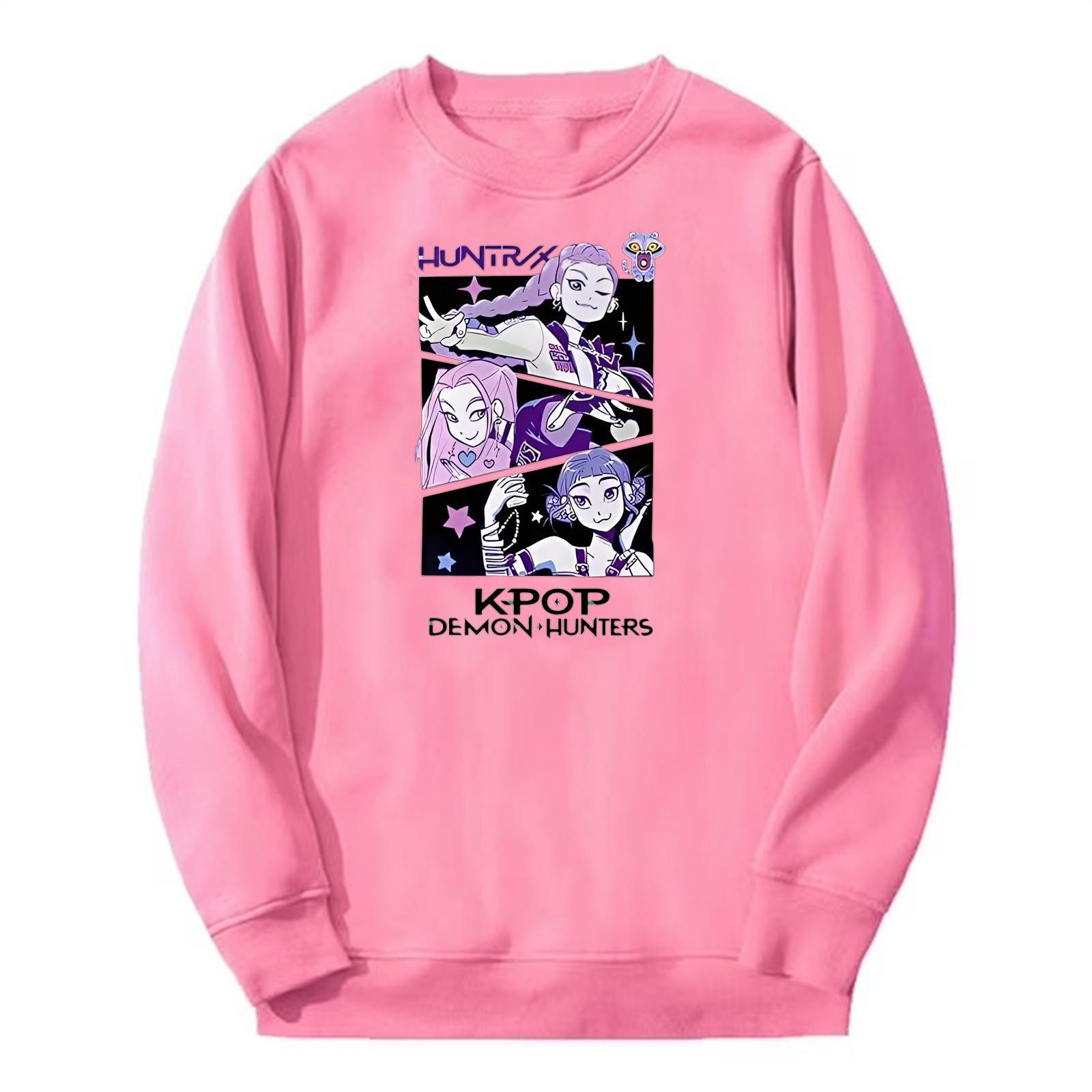 

Unisex Fashion Women s Fashion Long Sleeve Loose Printed Round Neck Sweatshirt Tops XL