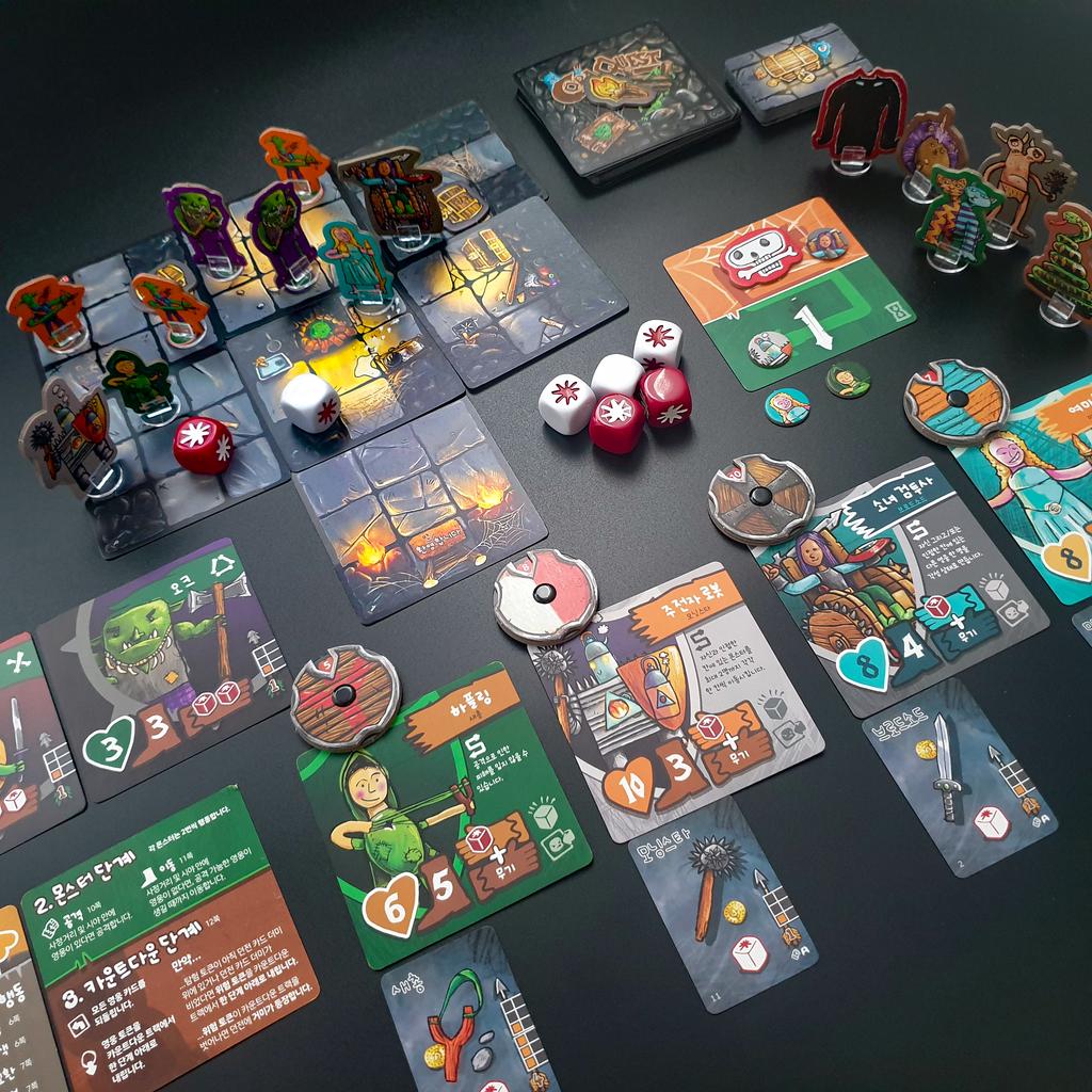 Koraquest Board Game: Introductory Dungeon Crawling