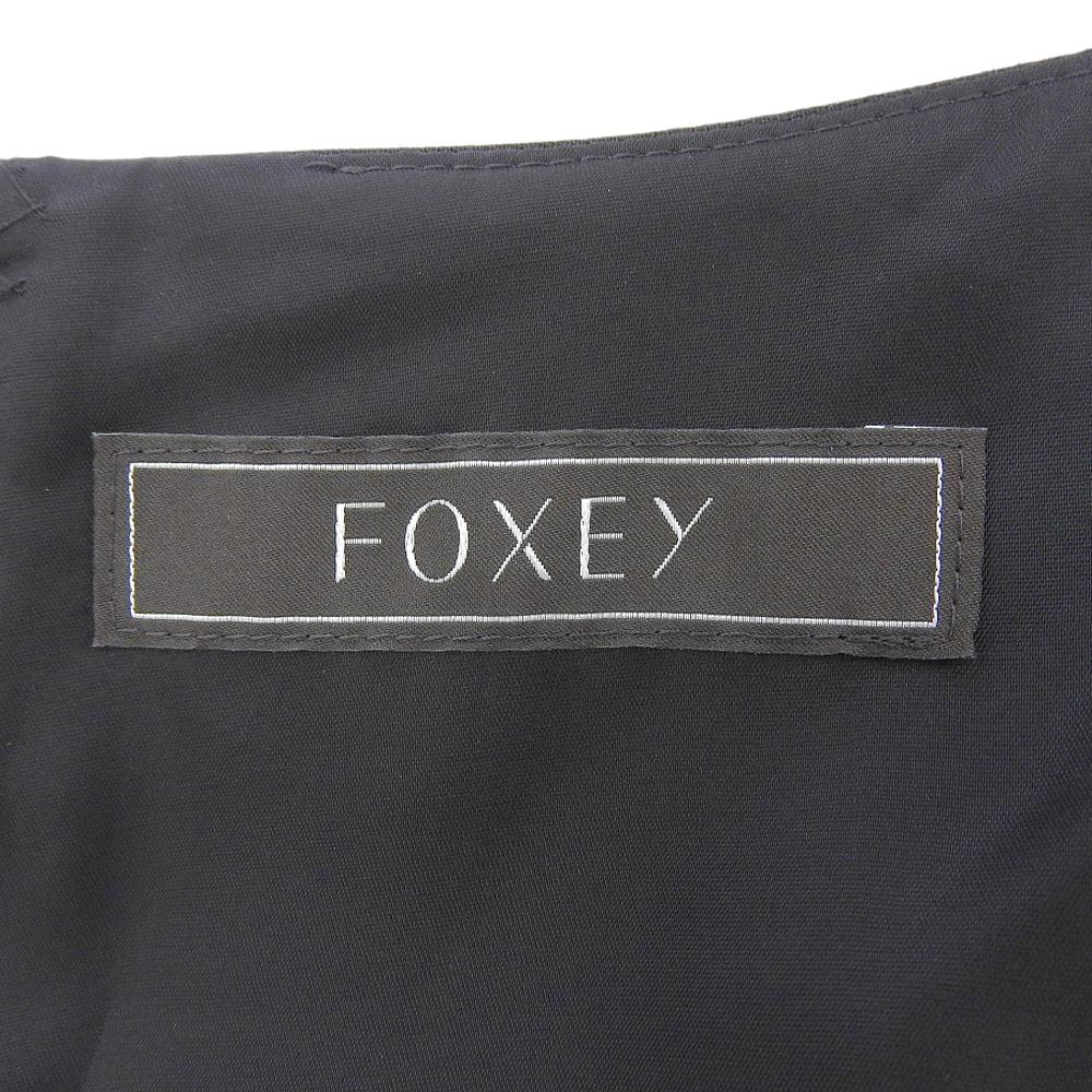 FOXEY Beautiful Lllian tulle docking dress for women, black, size 38, 45023, 24AW dress 38 blackUsed