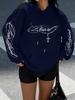 Women's Hooded Sweatshirt Pullover, Casual and Comfortable Top, Fashionable Autumn and Winter Clothing, Y2K Casual Sweatshirt