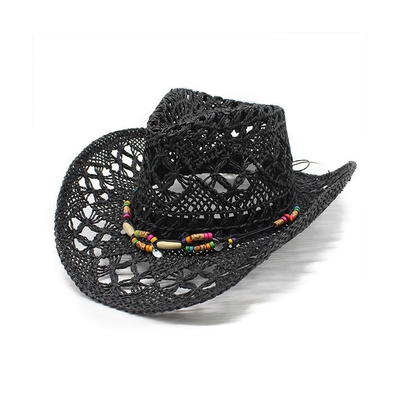 Vintage Cotton Straw Hat For Summer Sun Protection With Wide Brim For Beach And Casual Wear
