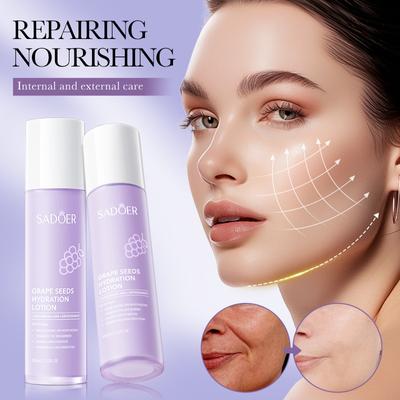 SADOER Reparaturlotion Feuchtigkeitsessenz Traubenkern-Antioxidans-Emulsion Gellotion