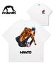 Übergroßes Baumwoll-T-Shirt Manto Graphic