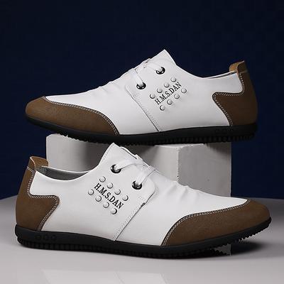 2025 New Mens Loafers Fashion Casual Leather Shoes for Men Comfortable Soft Sole Driving Shoes Classic Versatile Walking Shoes