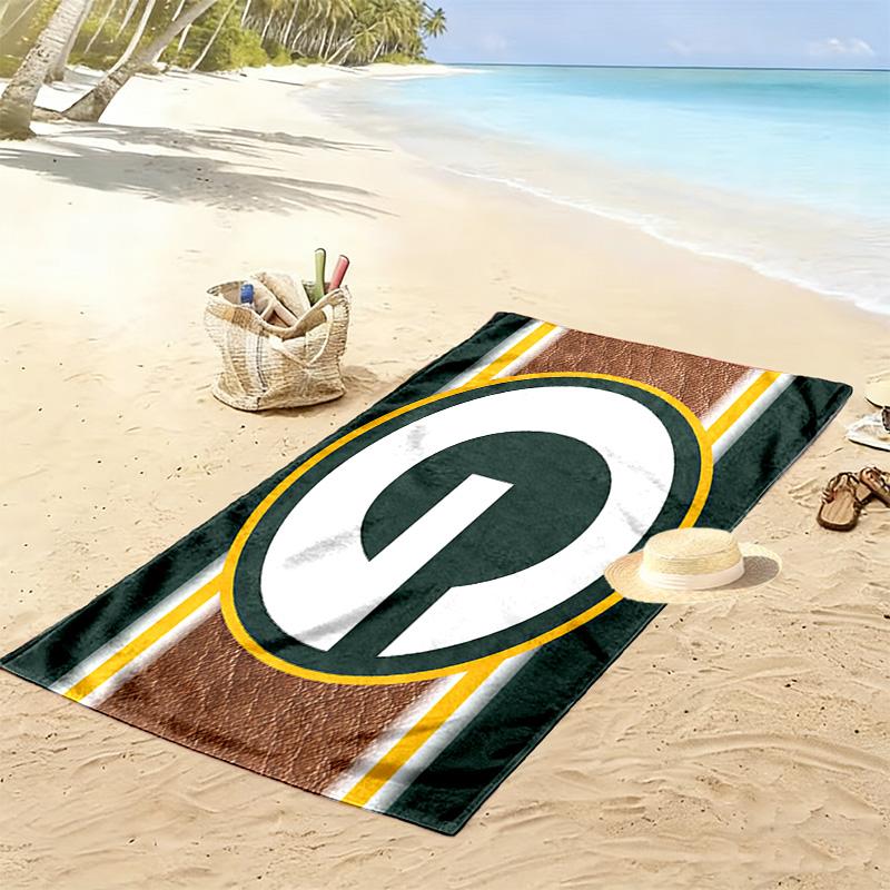 Telo Mare Stampa Green Bay Packers, Grande Morbido Asciugatura Rapida per Spiaggia Campeggio Nuoto
