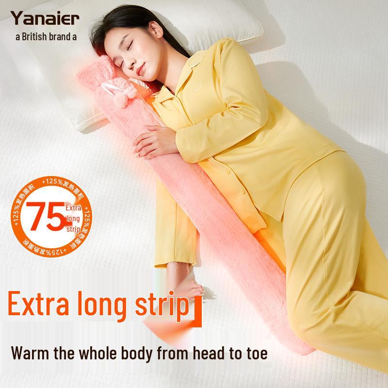 Extra Long Extra Large Hot Water Bottle for Sleeping and Foot Warming