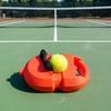 Tennis Trainer with 1/3 String Ball Portable Tennis Solo Training Rebounder with Weighted Base Kids Adults Beginner Backyard Tennis Ball Training
