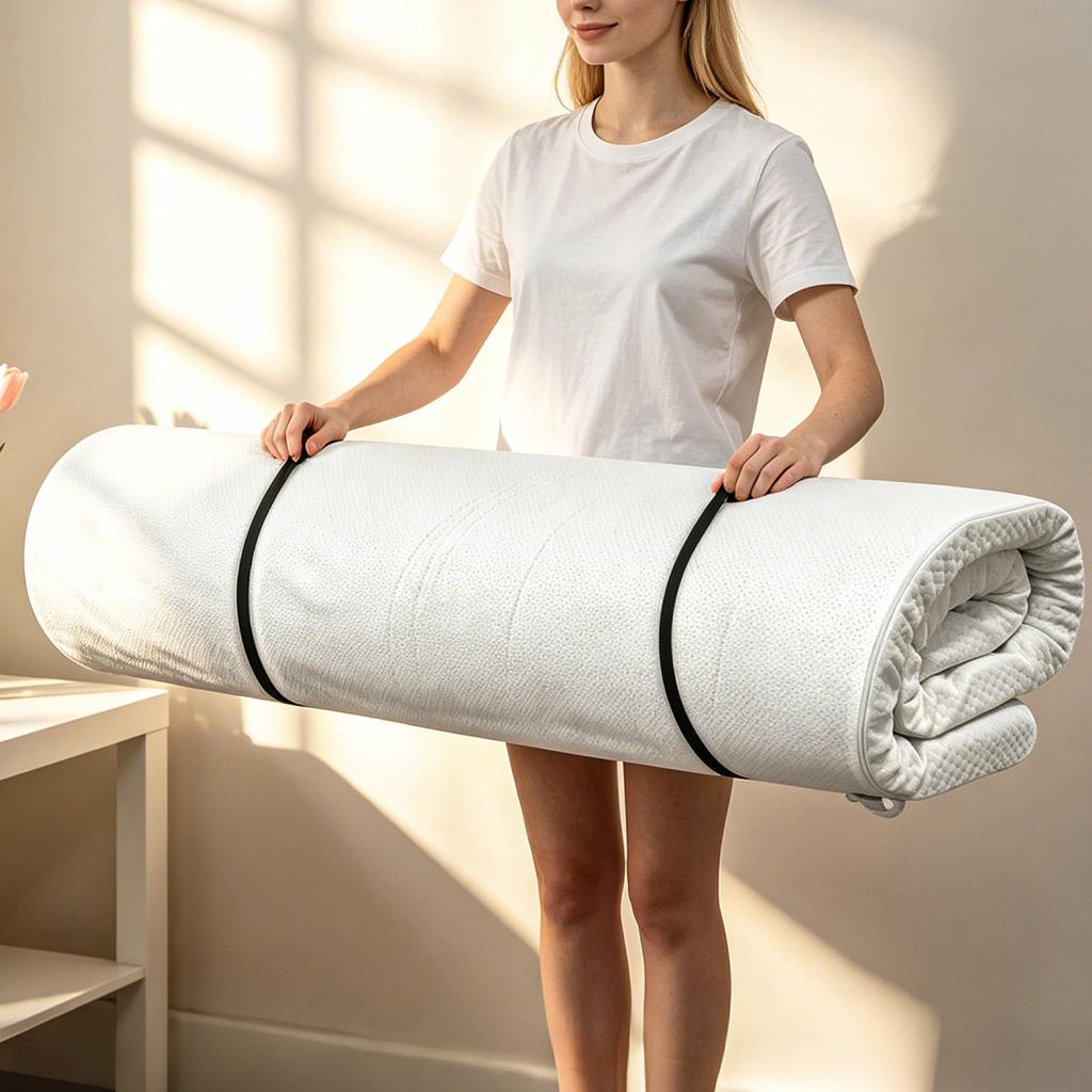 Queen Mattress Topper Memory Foam Mattress Topper with Hardness Gel Topper Soft Cooling Bed Pad for Pressure Relief Body Support
