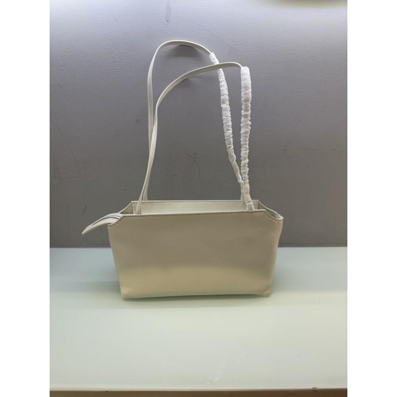 Borsa Sottobraccio Minimalista THROW in Pelle Piccola Borsa a Mano Vera da Donna per il Pendolarismo Quotidiano