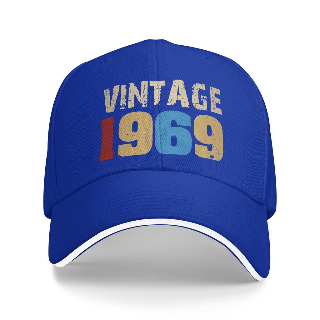 Vintage Th Birthday Gift Baseball Cap Running Hippie Sun Visor Hats Couple Women Fashion Custom Logo Baseball Caps