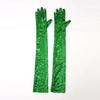 Vintage 1920s Shiny Sequins Gloves Finger Elbow Length Long Gloves for Opera Evening Performance Costumes Accessories