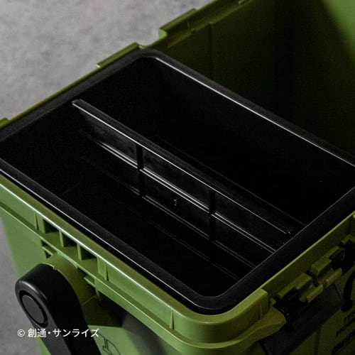 Plex Mobile Suit Gundam Toolbox 17L Zeon Principality Model Zaku Light Green