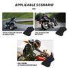 Breathable Motorcycle Gel Seat Cover Cushion With Memory Foam Base Waterproof Surfaces Universal for Most Motorbikes