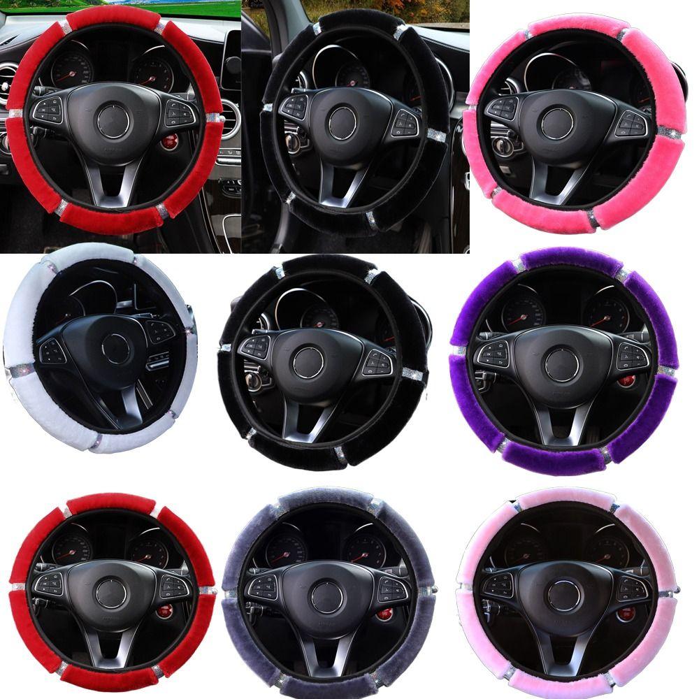 Potah volantu do auta Vnitřní díly Příslušenství Chránič volantu do auta Dekorace auta