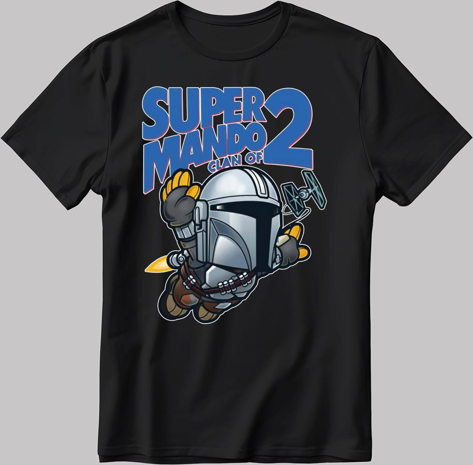 Super Mando 2, Super Mario Men/ Women T-Shirt AA16 XL