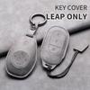 Leather Car Key Case Cover for Leapmotor T03 S01 C11 for 2025 Leapmotor C01 T03 S01 C11 Leap Motor Holder Key Fob Keychain