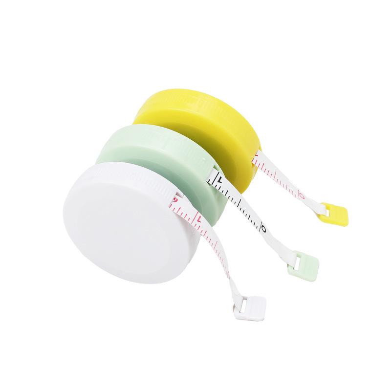 Compact Cute Multifunctional Mini Retractable Tape Measure for Body Measurements