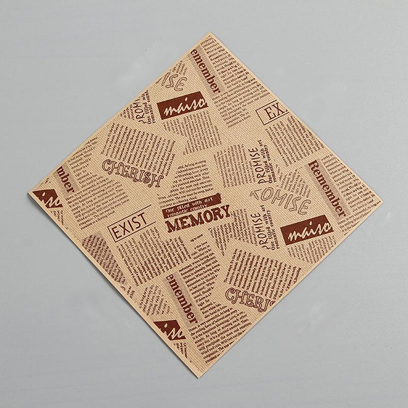 

25Pcs Paper Sandwich Bags, Grease-proof Snack Bags Cookie Sleeves, Food Packaging Bags for Bakery