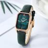 Trendy Fashion Square Ladies Belt Watch Waterproof Casual Quartz Watch