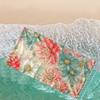 1pc Floral Beach Towel | Soft Microfiber Fabric, Large Size, Unisex, Colorful Flowers Pattern, Ideal for Swimming,Travel,Camping
