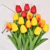 1 Piece Tulip Artificial Flower Real Touch Artificial Bouquet Fake Flower for Wedding Decoration Flowers Home Garden Decor