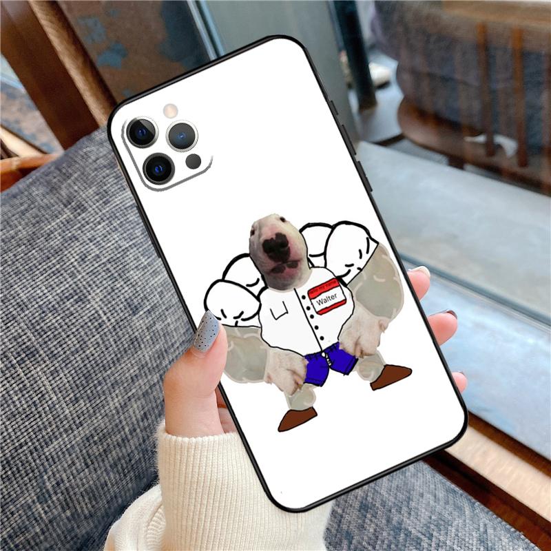 Walter Dog Meme Cute Phone Case For iPhone 16 15 14 13 12 11 Pro Max 12 13 mini XR 15 16 Plus 16e Cover Shell