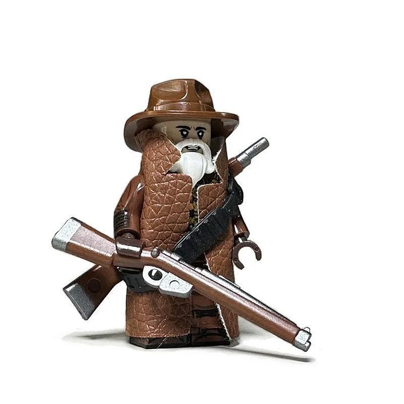 Byggeklosser Western Dusørjeger Cowboy Hest Rytter Ridder Leker for barn