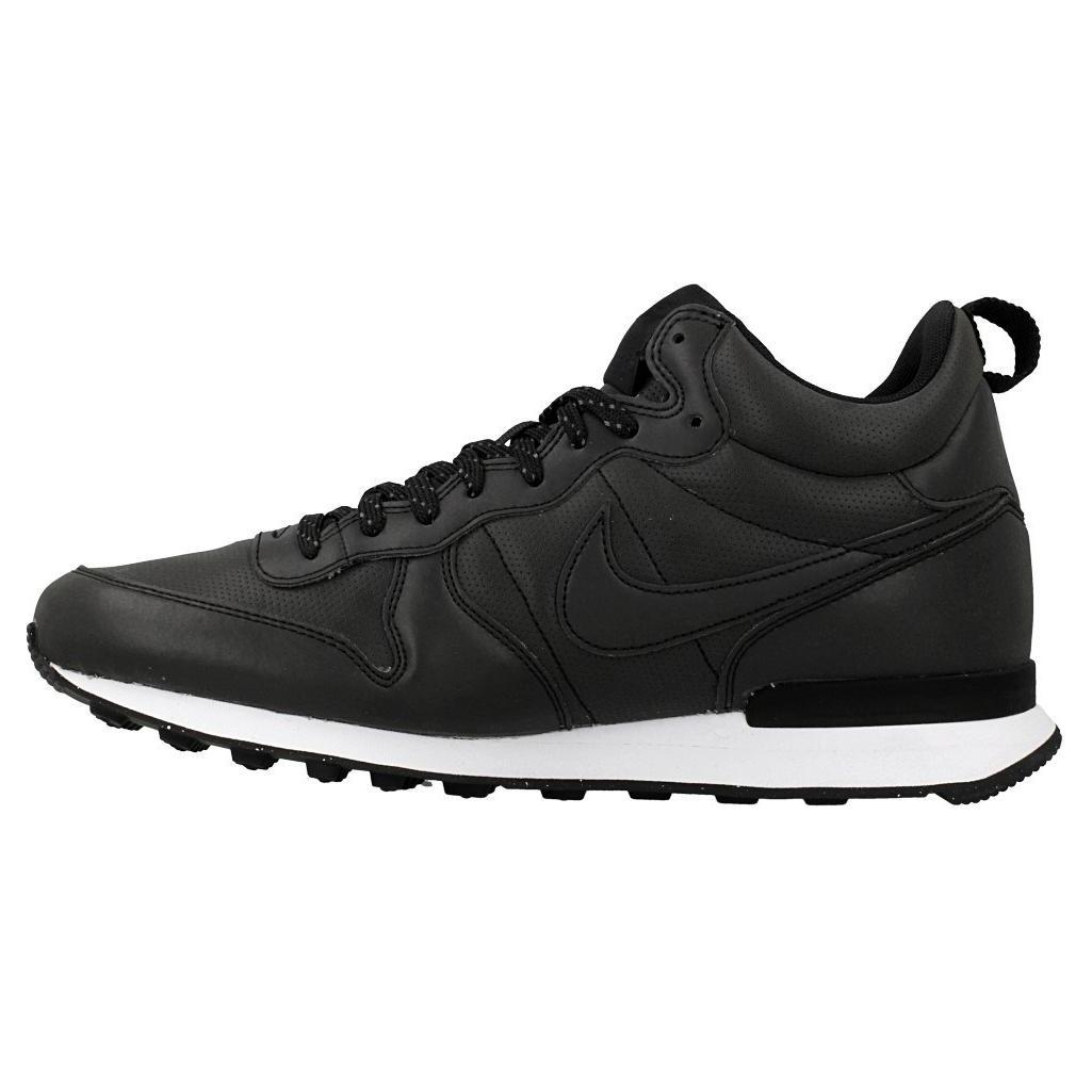 

Nike Internationalist Comfortable Abrasion Resistant Breathable Low top Running Shoes Men s Black White 682843-001 42.5
