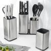 Creative Stainless Steel Knife Holder and Storage Rack for Kitchen