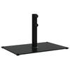 Umbrella Base Ø32 38 48 mm Pole 15 kg Rectangular