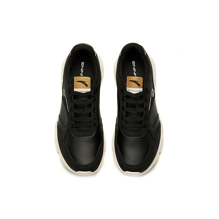 Anta Breathable And Lightweight Low top Running Shoes Men's Black White Fashion 112015570-1