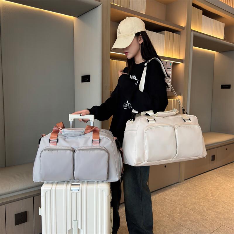 Women's Large Capacity Gym & Travel Bag with Shoe Compartment