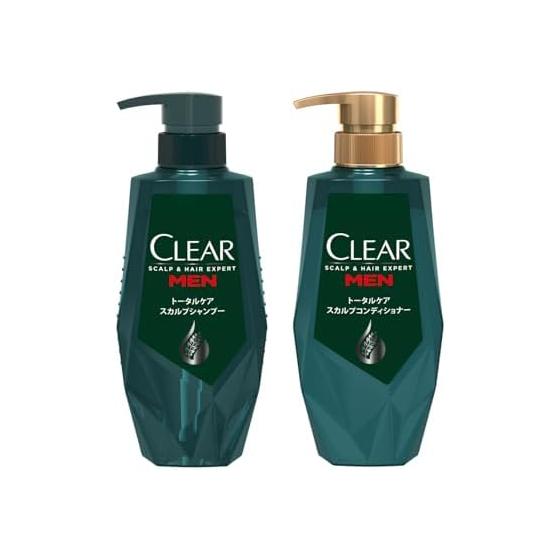 CLEAR For Men Total Care Scalp Shampoo Conditioner (Treatment) Set Men s Pump 350g each for men