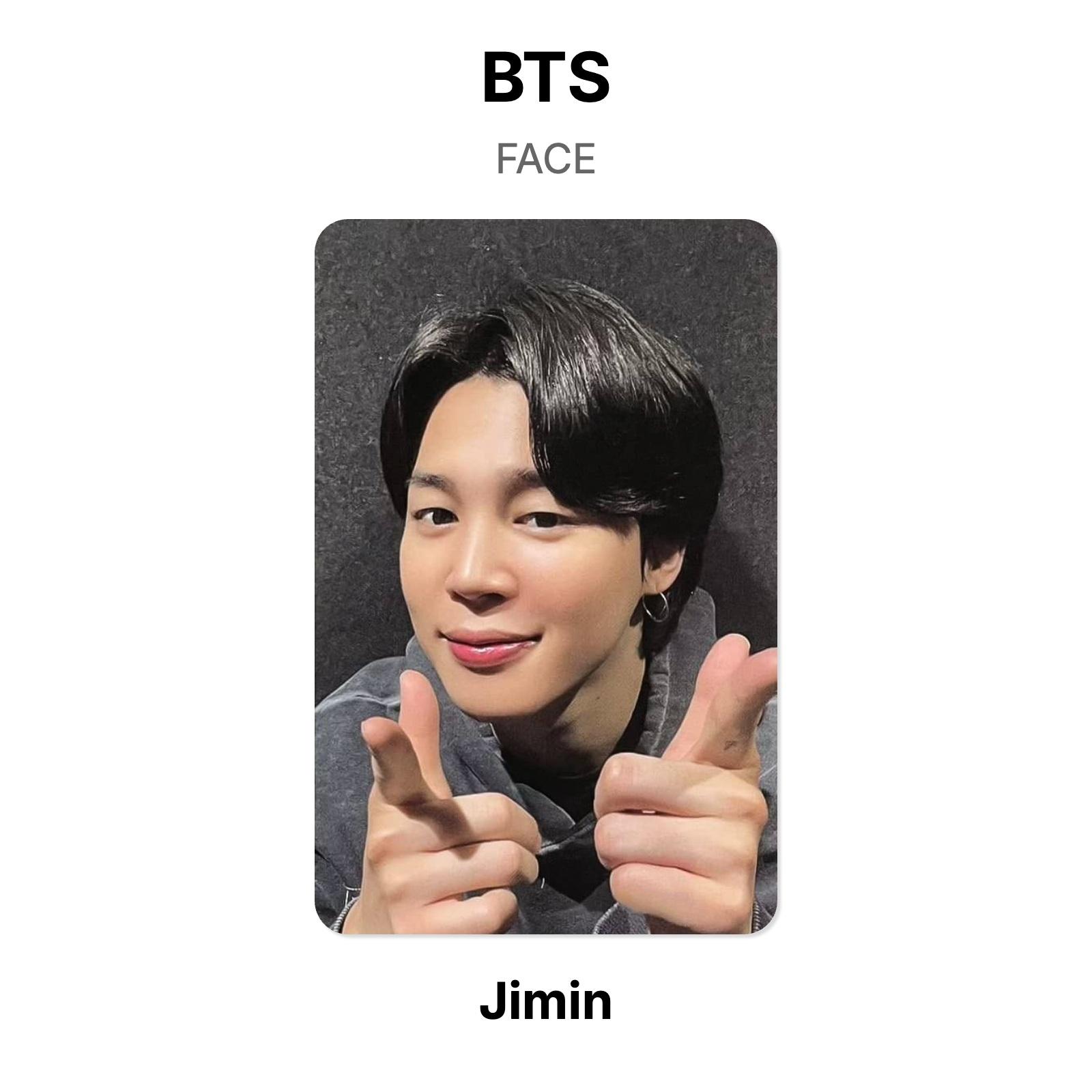 BTS FACE Official Photocard Jimin 02