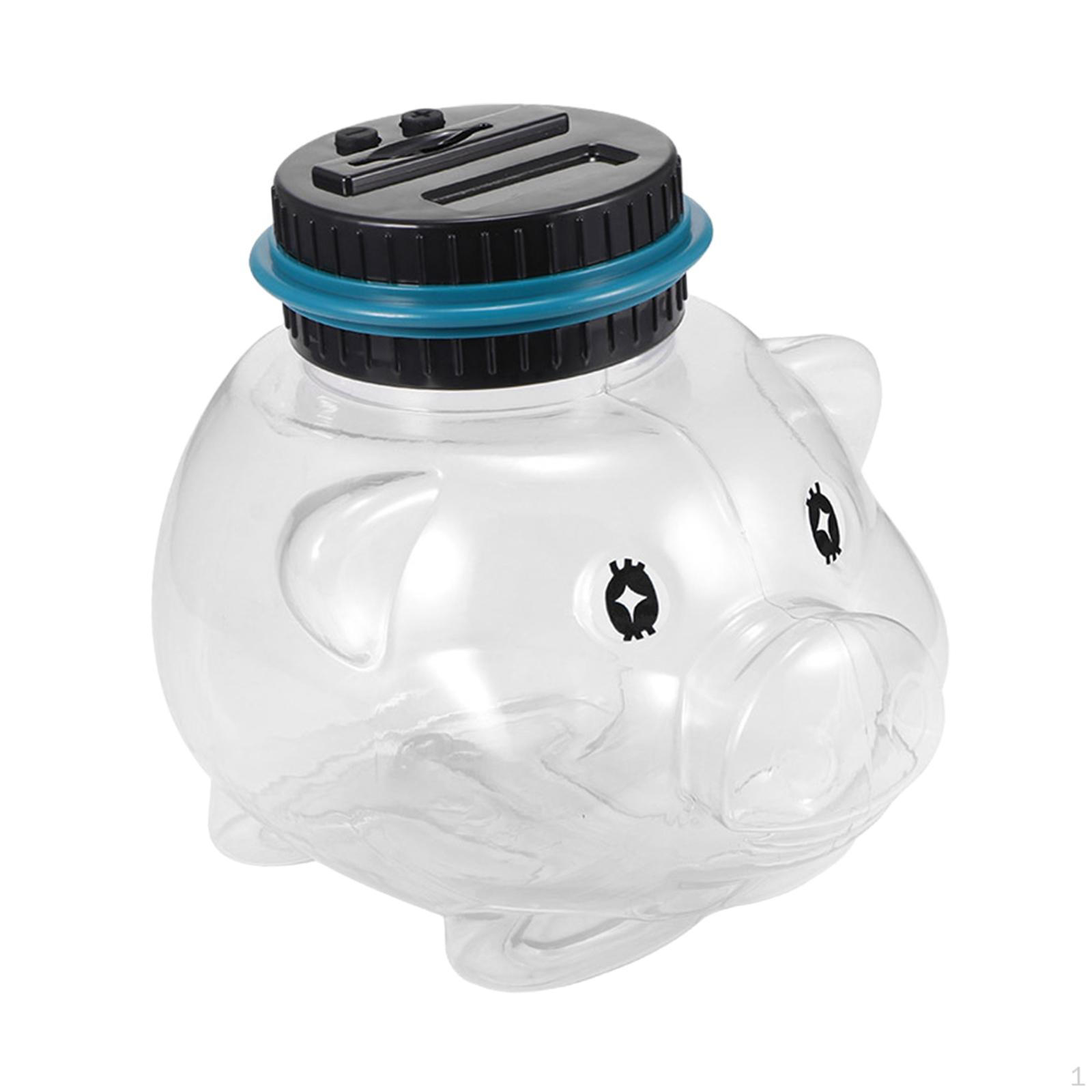

Digital Counting Money Jar, 1.8L Capacity Transparent