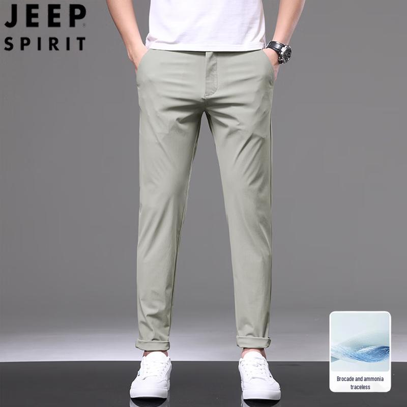 JEEP SPIRIT Men s Straight Fit Casual Trousers 29