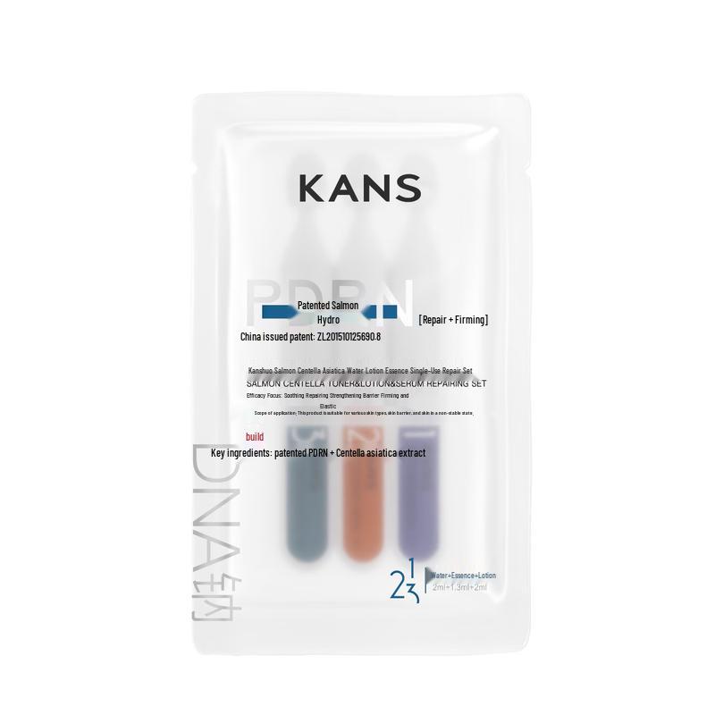 KANS Skincare Trial Ampoule & 3-Step Sets