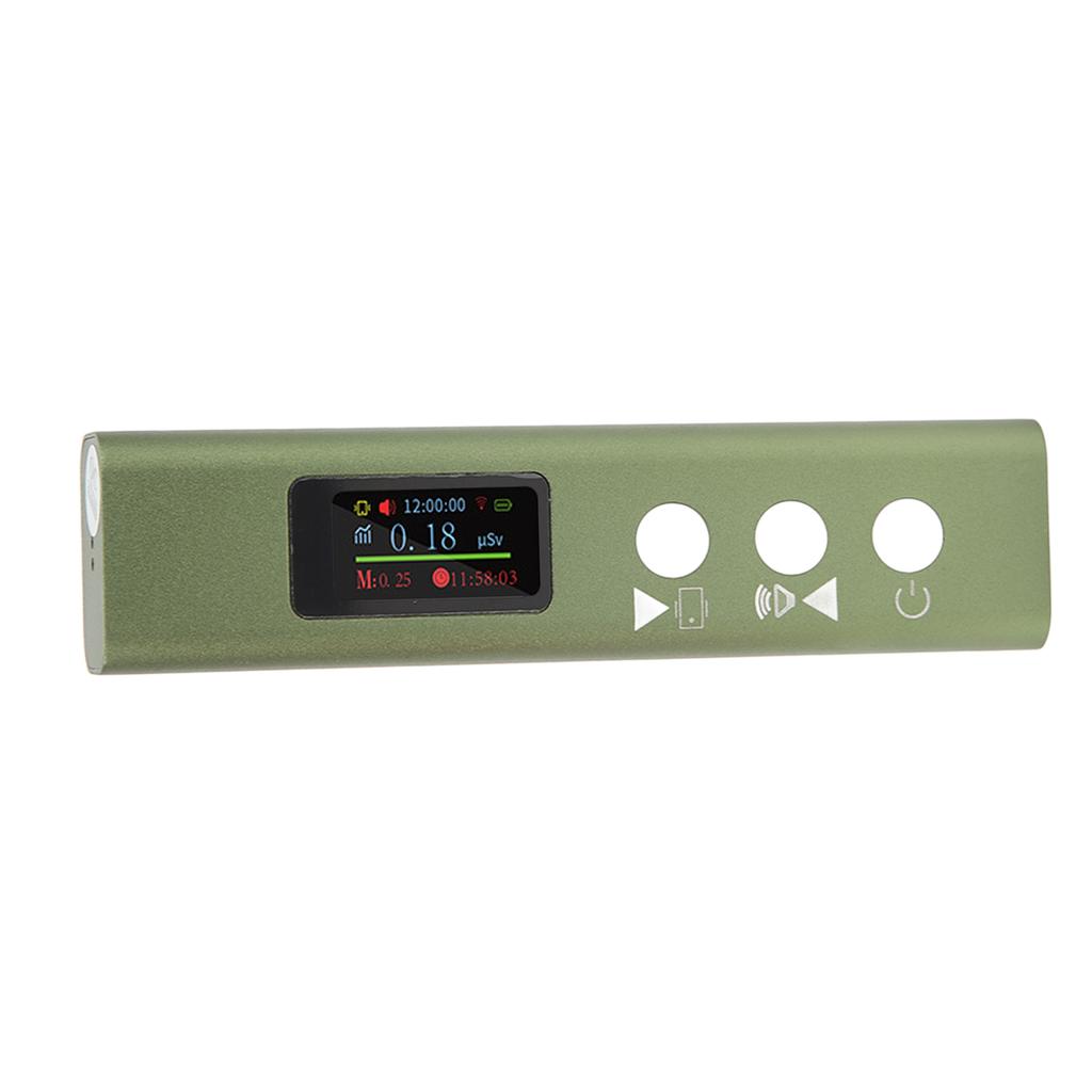 Geiger Counter Nuclear Radiation Detector Portable USB Charging Handheld Beta Gamma X Ray Monitor