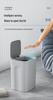 2026 Smart 18L Induction Trash Can with Lid & High Appearance for Living Room