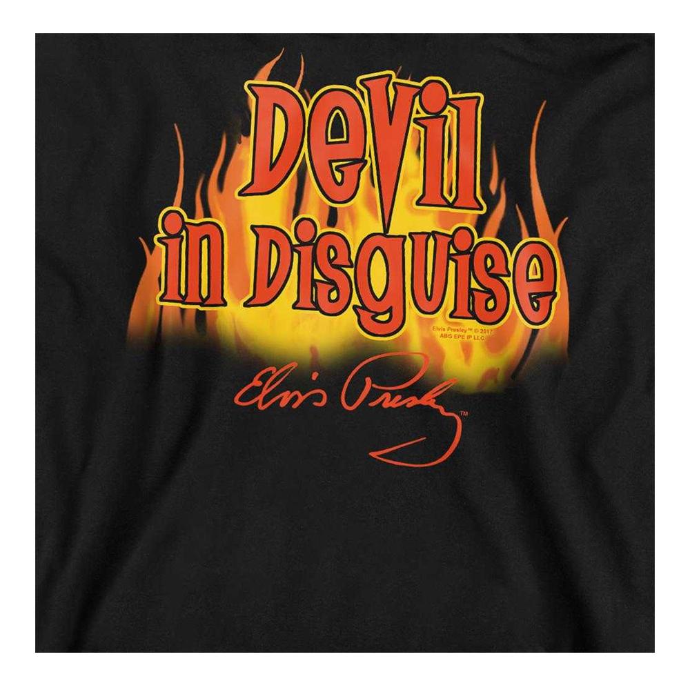 Elvis Presley Unisex Adult Devil In Disguise Sweatshirt