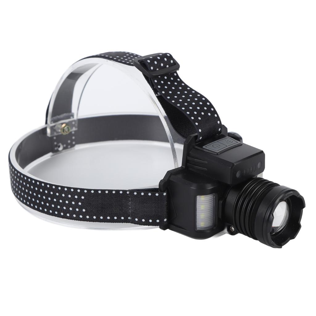 Headlamp Flashlight USB Rechargeable Super Bright LED Headlamp for Camping Night Fishing Cycling