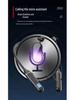 Bluetooth Neckband Sports Headphones with Noise-Canceling and Long Battery Life - Compatible with Apple, Huawei, and Xiaomi
