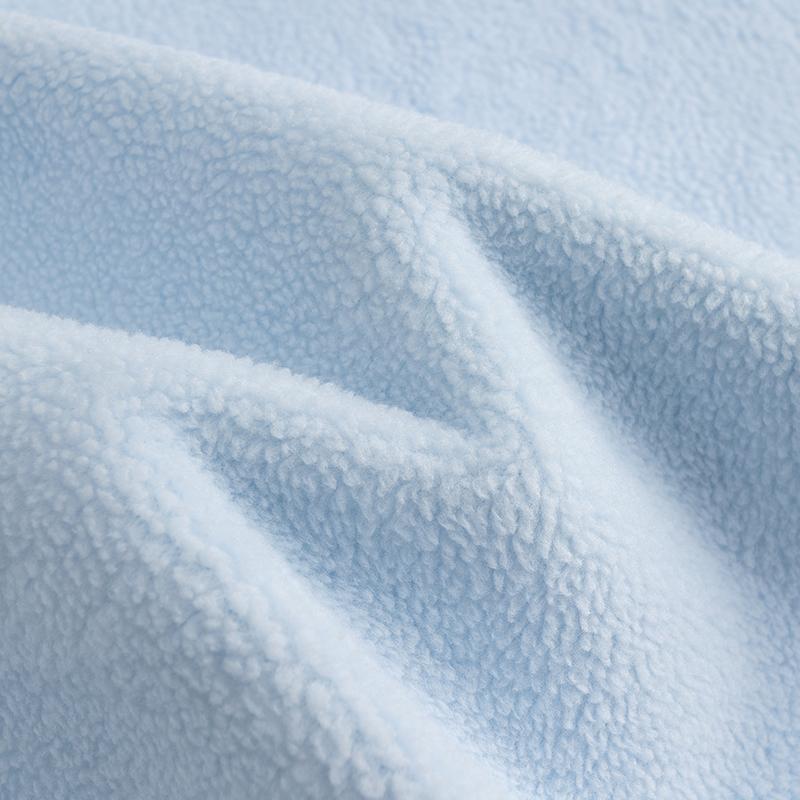 Anta Hooded Fleece Pullover Long Sleeve Knitted Casual Sweatshirt Unisex Sweatshirt Frost-Blue 972618705N-8