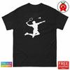 Badminton T-Shirt, Heart Love Graphic Shirt, Athletic Classic TShirt, Badminton Casual Top, Sports Player Crew Neck Tee, Fan Unisex Shirt