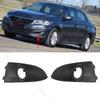 For Peugeot 301 2017 2018 2019 Car Front Bumper Fog Light Lamp Bezel Frame Cover Shell Cap Hood Lid Trim Strip