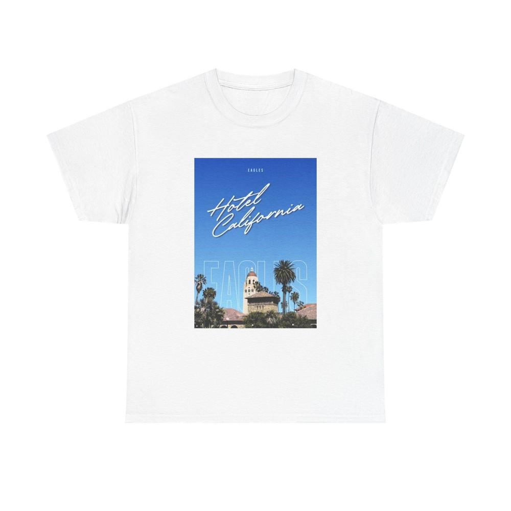 

Eagles Tshirt vintage hotel California retro graphic Unisex Heavy Cotton Tee Unisex T-Shirt XL