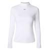 Half Turtleneck Super Hot Letter Underwear Blouse Female 2025 Fall and Winter Long Sleeve Pure Cotton T-shirt Knitted Inner Match Can Be Outerwear Top