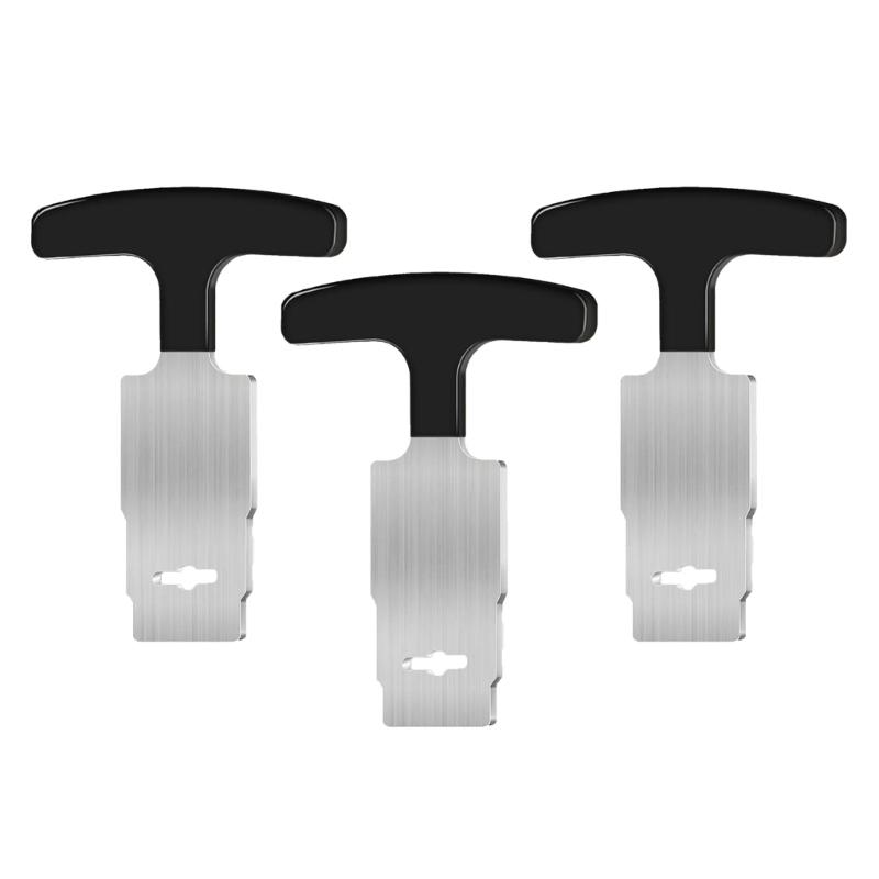 

Set of 3 Pool Plug Extractor Tool Metal Construction Suitable for SP1419A to SP1419E Eyeball Seating Removal Tightening 1