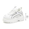 New inner heightening dad shoes women's spring foreign trade low-top sports shoes muffin shoes thick-soled heightening women's shoes