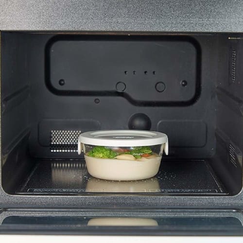 HARIO Heat-resistant Glass Storage Container White Made in Japan SYTN-2518-OW Set of 3